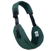 AUYEAZGO Toddler Carrier with large-seat back support for comfortable rides.