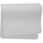 AVA + OLIVER vegan leather changing mat blue folded for easy transport
