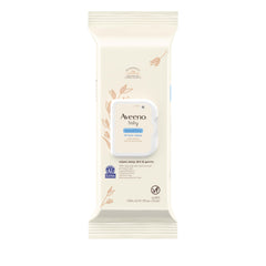 Aveeno Baby Sensitive All Over Wipes pack—the resealable, fragrance-free option for gentle cleansing.