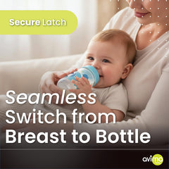 Avima interchangeable nipples setup allows growth from 0 to 12 months