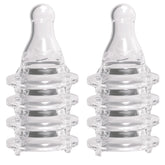 Avima Level 3 fast-flow nipple pack six for 9-12 month olds.