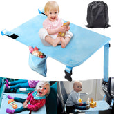 AWAHITAWA Toddler Airplane Bed assembled on seat offers secure, cozy flight setup