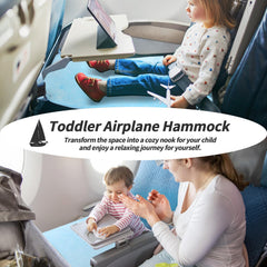 AWAHITAWA Toddler Airplane Bed folded compact shows easy packing for travel