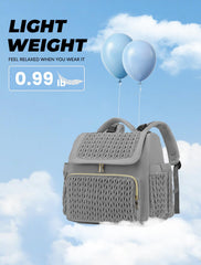 Awanhe diaper bag changing pad close-up with waterproof surface for quick cleanups.