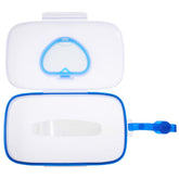 Awleynz wet wipe holder with open box view for one-handed wipe access