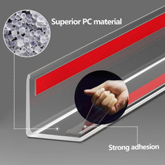 Awvob wall protector adheres easily with no surface damage or sticky residue upon removal.