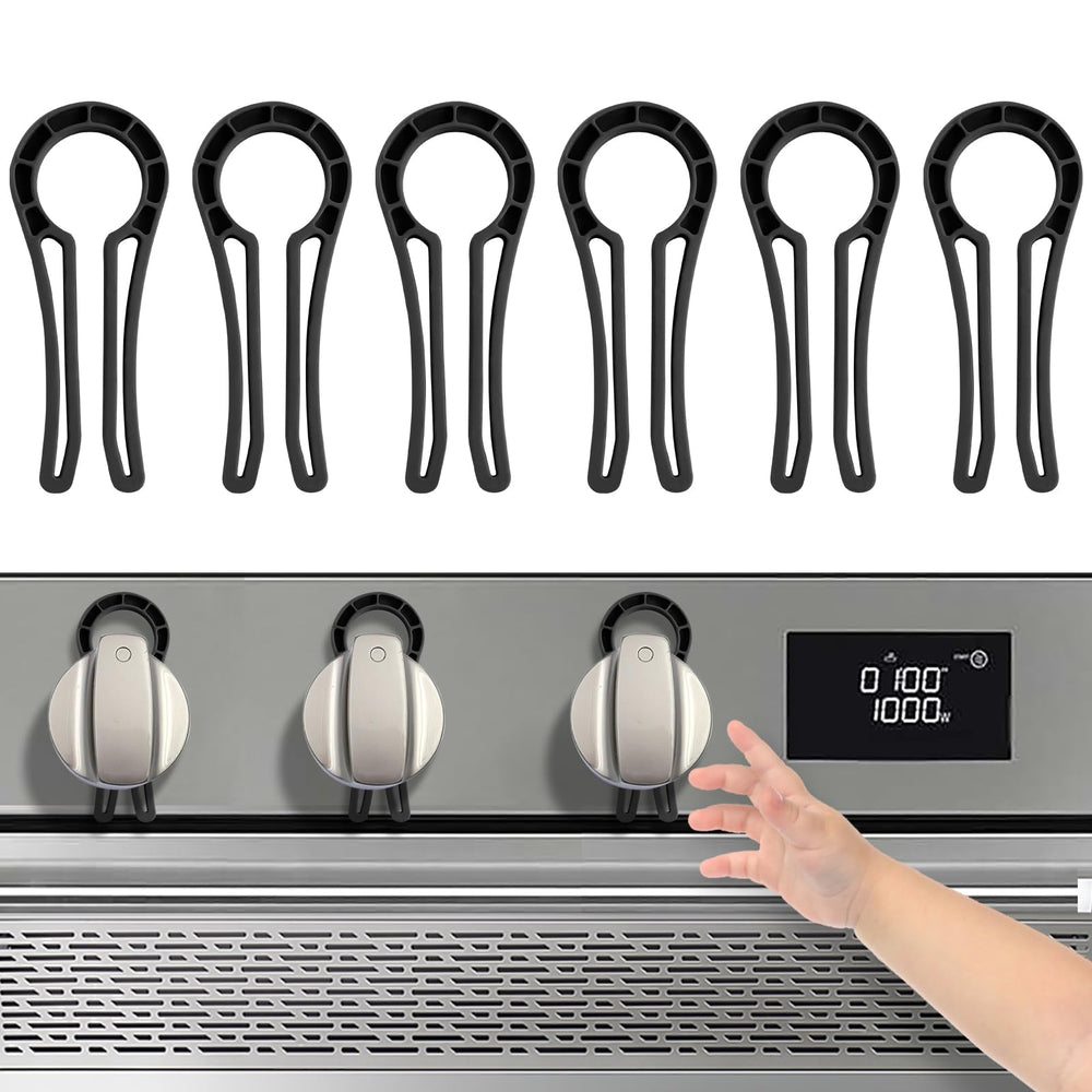 Axfvd stove knob safety locks pack keeps kids safe in the kitchen.