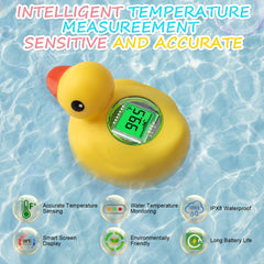 AXHHTVCGY backlit display helps quick temperature checks in dim bathrooms.