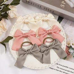 Ayesha girls bows seven colors suit school and play
