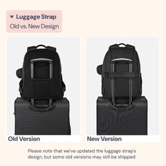BabbleRoo diaper bag insulated bottle slots keep bottles upright while traveling.