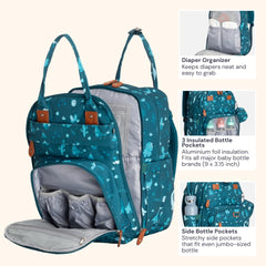 BabbleRoo pacifier case organized for travel and quick access