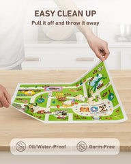 Babebay animal design engages kids at the table during meals