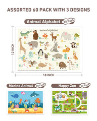 Babebay marine-life design placemats create a fun, clean dining experience for toddlers.
