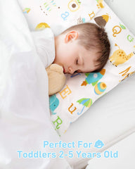 Babebay toddler pillow machine washable for easy cleanup after messes.