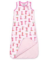 Babee Reshinee rayon bamboo sleep sack close-up shows plush softness for delicate skin.