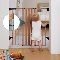 BABELIO gate auto-close feature shows hands-free convenience