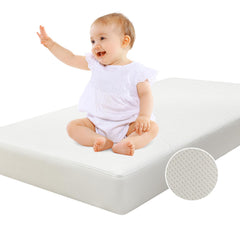 BABELIO crib mattress cover-tencel provides breathable, skin-friendly comfort.