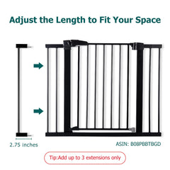 BABELIO extension 2.75-inch extension highlights adjustable width for larger gaps