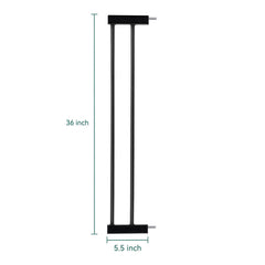 BABELIO gate extender doorway example demonstrates quick no-drill setup for wider openings