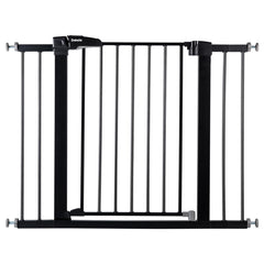 BABELIO gate-pressure-mounted-no-drills highlights quick setup without wall damage