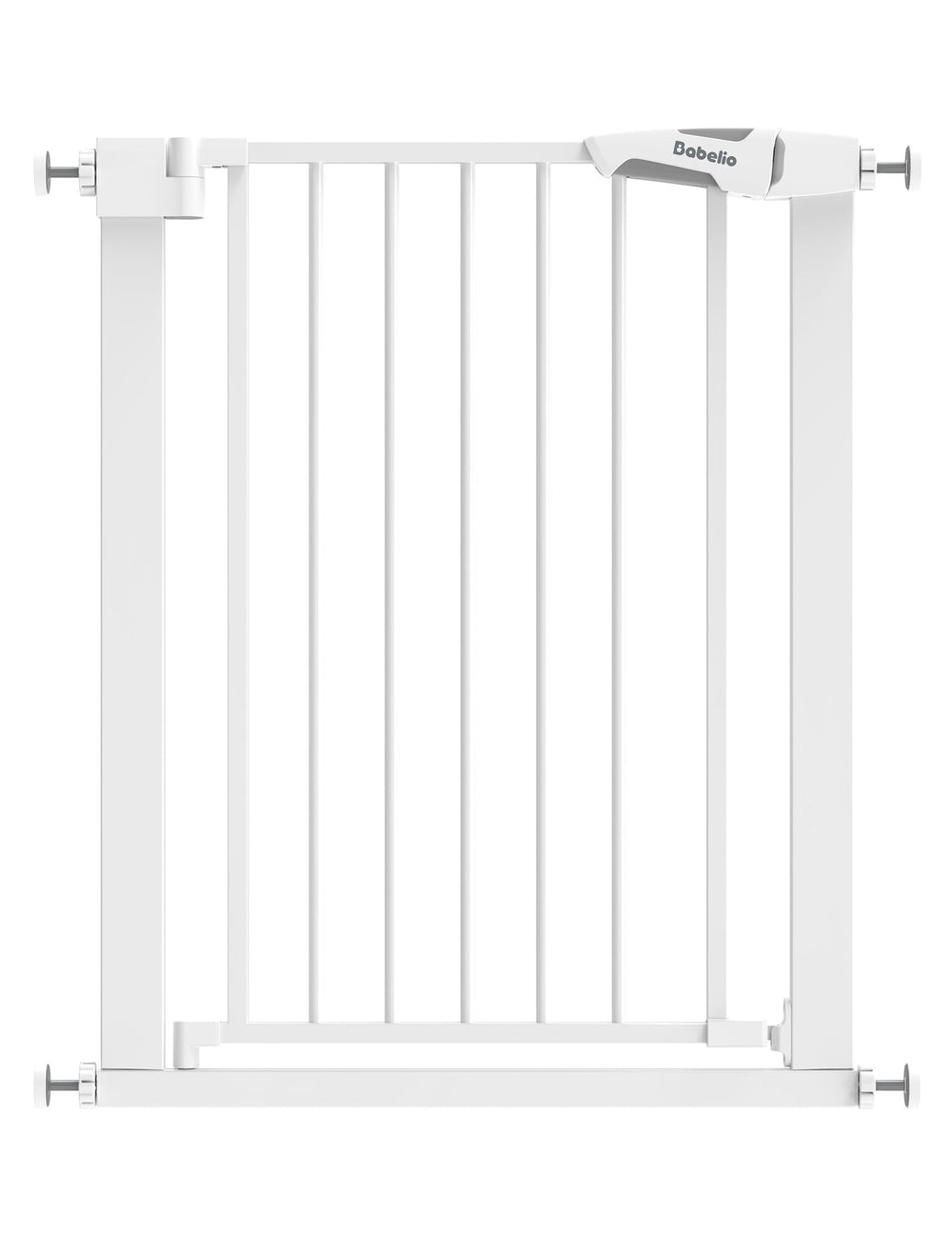 BABELIO narrow gate closed shows auto-close safety in hallway