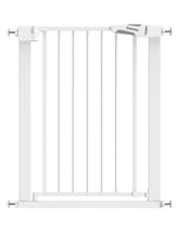 BABELIO narrow gate closed shows auto-close safety in hallway