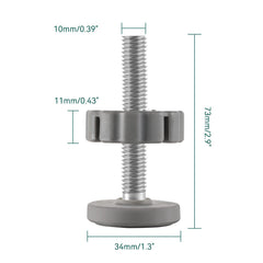 BABELIO pressure gates accessory screws shown for secure mounting and alignment