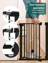 BABELIO two‑way swing design supports flexible home traffic flow.