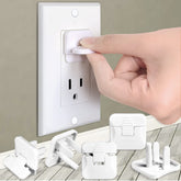 Babepai outlet covers 38-pack white packaging guards kids from hazards
