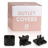 Babepai outlet covers packaged, 38-pack, for quick storage and ready installation.