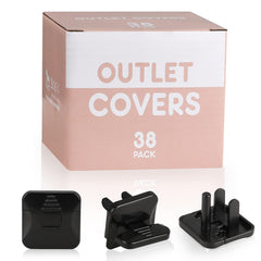 Babepai outlet covers packaged, 38-pack, for quick storage and ready installation.