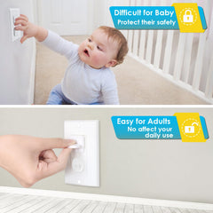 Babepai outlet covers in use protect sockets from curious children