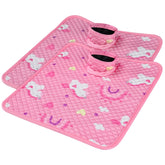 Babepets car seat protector pink pack front view showing waterproof protection for spills