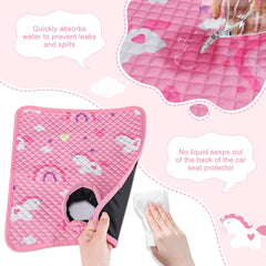 Babepets waterproof base EVA bottom demonstrates leak-proof layer for travel