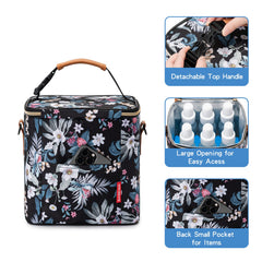 BABEYER breastmilk cooler bag insulated interior preserves milk temperature for hours