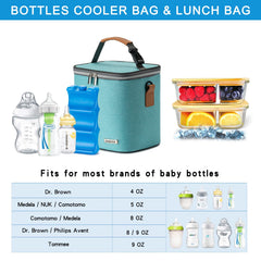 BABEYER ice-pack-storage highlights integrated cooling for fresh milk during trips