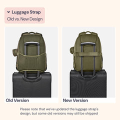 BabbleRoo diaper bag backpack foldable changing pad delivers a clean, cushioned surface.