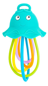 Baby Banana Lil' Squish Jellyfish head texture for teething relief