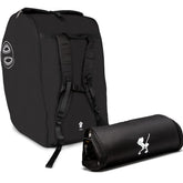Baby & Beyond padded travel bag with Doona compatibility for easy airport transfers.