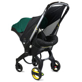 Baby & Beyond sunshade extension compatible with Doona stroller provides extra shade.