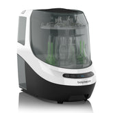 Baby Brezza Bottle Washer Pro front view shows compact all-in-one cleaning for bottles