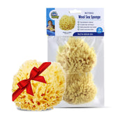 Baby Buddy absorbent natural bath sponge creates a gentle, rich lather for delicate skin.