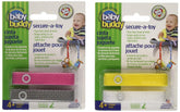Baby Buddy Secure-A-Toy strap-on-stroller keeps toys within reach during strolls