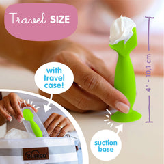 Baby Bum Brush Bumco Mini Diaper-Cream Spread enables smooth, even coverage