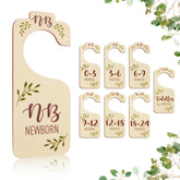 baby closet dividers double-sided-labels keep quick size checks on-the-go.