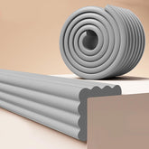 Baby Corner Guards 6.5ft edge protector in gray for comprehensive corner coverage.