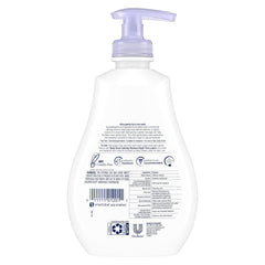 Baby Dove Calming Moisture wash in a bedtime scene promotes a calming routine.