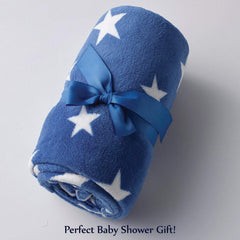 Baby Essentials blue dino blanket plush minky warmth for year-round comfort.