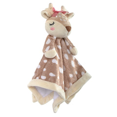 Baby Essentials Minky Animal Snuggler patchy puppy pal β comforting playmate for babies.