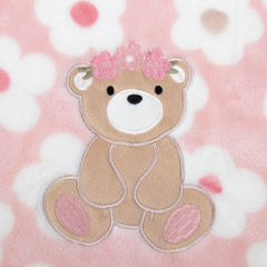 Baby Essentials plush Minky throw offers cozy warmth for preschool nap time.